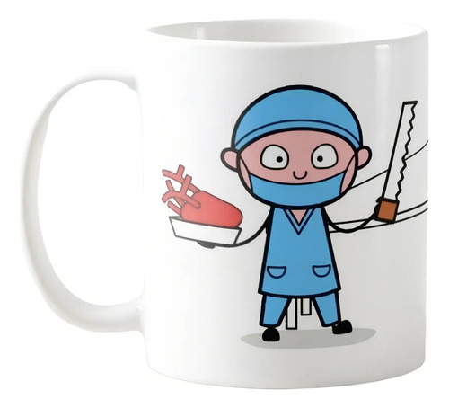Caneca Profissão Necropsia - Profissões (Médico(a))