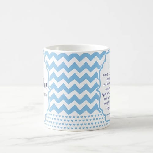 Caneca Crisma Presente Crismando Padrinho de Crisma