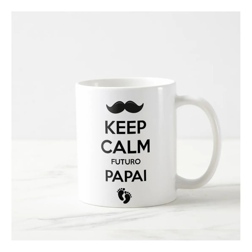 Caneca Revelação Gravidez Futuro Papai