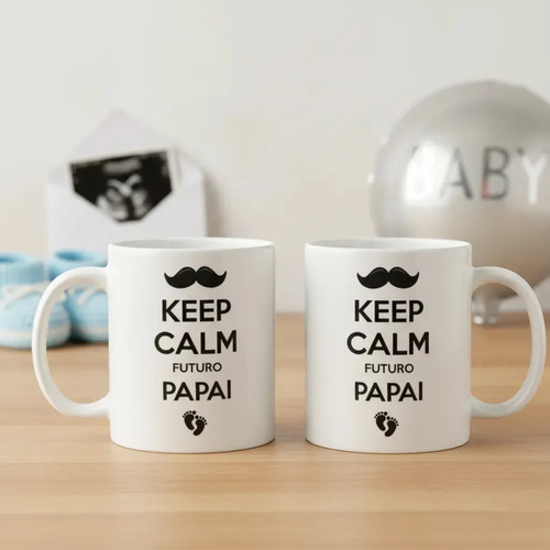 Caneca Revelação Gravidez Futuro Papai - Anúncio de Gravidez (Pai)