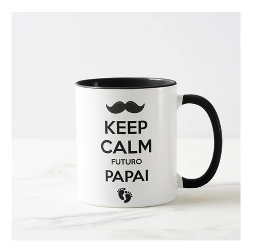 Caneca Presente Criativo Revelar Gravidez Futuro Papai