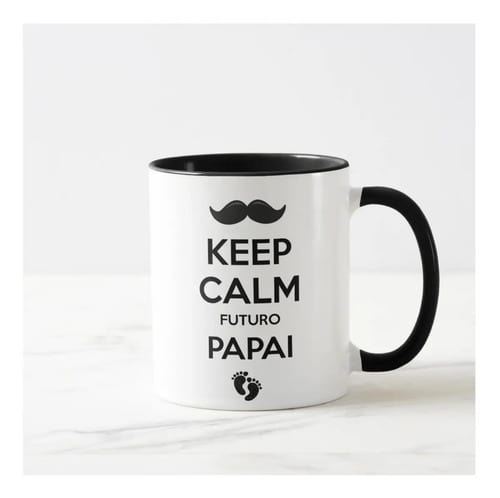 Caneca Presente Criativo Revelar Gravidez Futuro Papai