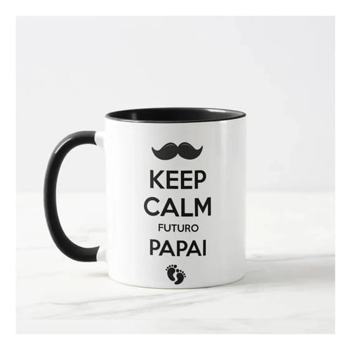 Caneca Presente Criativo Revelar Gravidez Futuro Papai