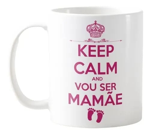 Caneca Gravidez Futura Mamãe - Anúncio de Gravidez (Mãe)