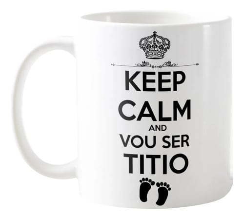 Caneca Presente Revelação de Gravidez para Futuro Titio