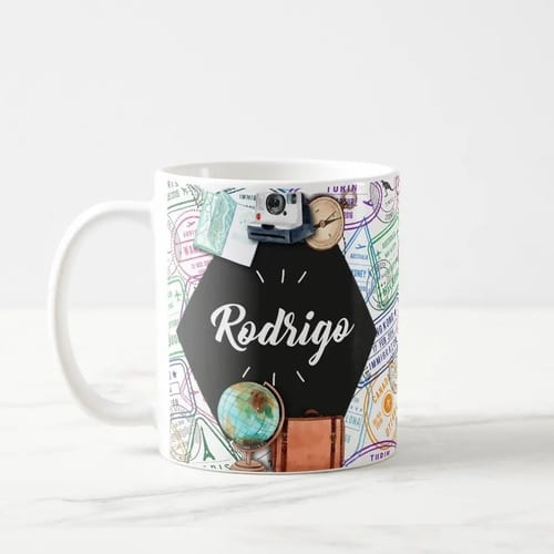 Caneca Turismo Presente Criativo Apaixonados Por Viagem