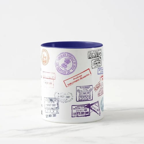 Caneca Viagem Viajar Enriquece a Alma