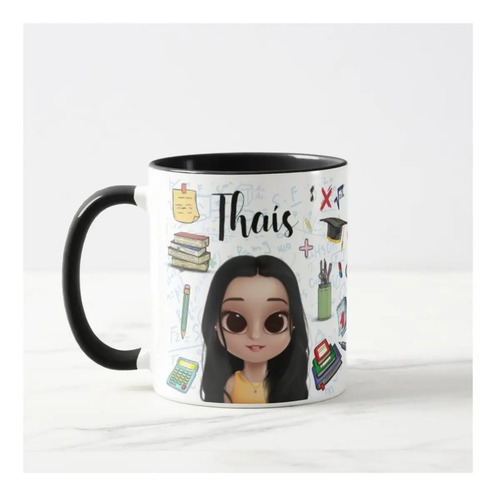 Caneca Personalizada Criativa Concurseiros com Nome e Avatar