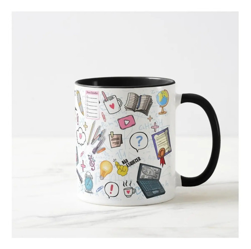 Caneca Personalizada Criativa Concurseiros com Nome e Avatar