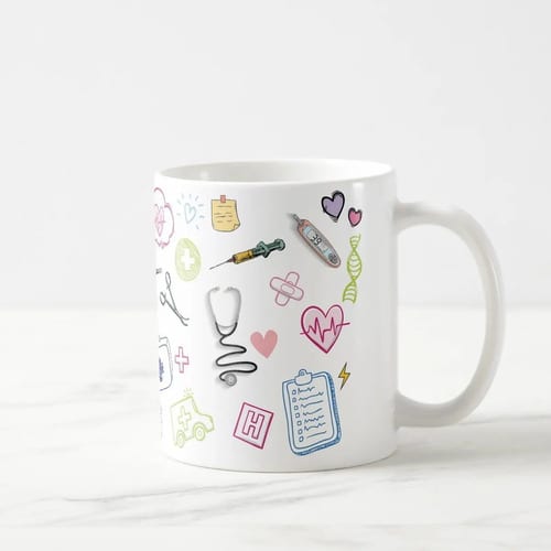 Caneca Personalizada Profissão - Enfermagem