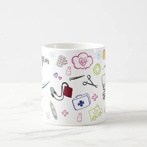 Caneca Personalizada Profissão - Enfermagem