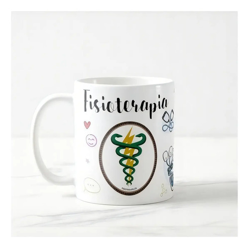Caneca Presente Profissão Fisioterapia Fisioterapia