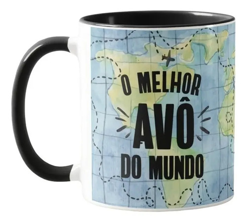 Caneca Personalizada Melhor Avô do Mundo - Família (Avó/Avô)