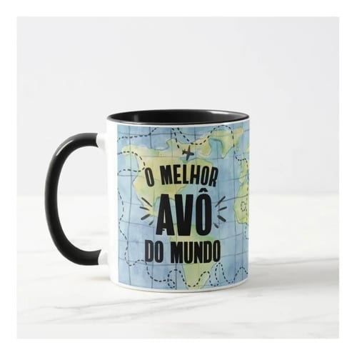 Caneca Personalizada Melhor Avô do Mundo