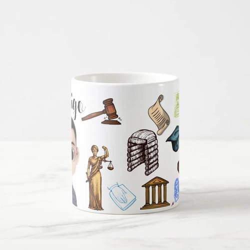 Caneca Personalizada Profissão Direito Presente Advogado
