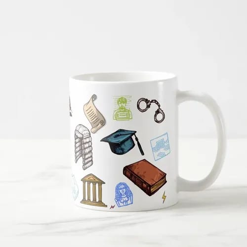 Caneca Personalizada Profissão Direito Presente Advogado