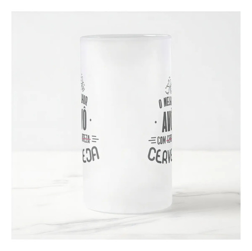 Copo de Cerveja Vovô Presente Pronta Entrega