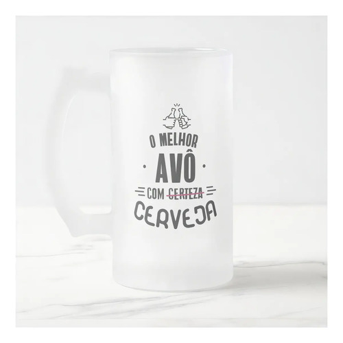 Copo de Cerveja Vovô Presente Pronta Entrega