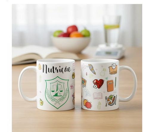 Caneca Profissão Presente Nutricionista Pronta Entrega - Profissões (Nutricionista)