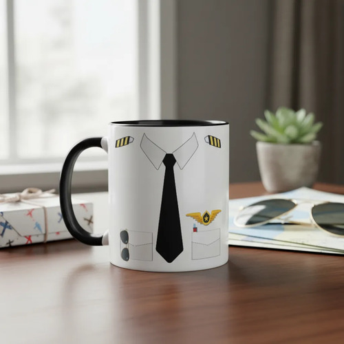 Caneca Personalizada Profissão Aviação Presente Piloto