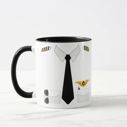 Caneca Personalizada Profissão Aviação Presente Piloto