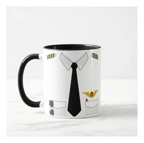 Caneca Personalizada Profissão Aviação Presente Piloto