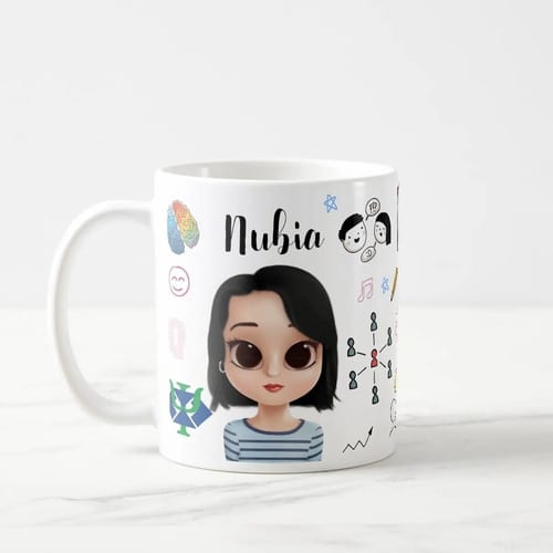 Caneca Personalizada Recursos Humanos com Avatar Branca