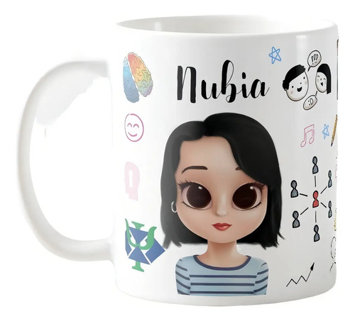 Caneca Personalizada Recursos Humanos com Avatar Branca - Profissões (Recursos Humanos)