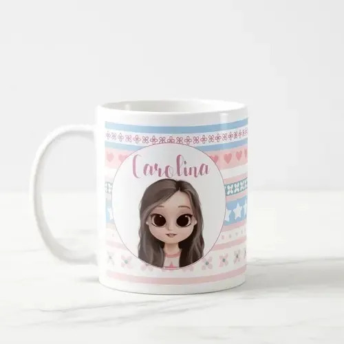 Caneca Personalizada Presente Criativo Feminino Amiga