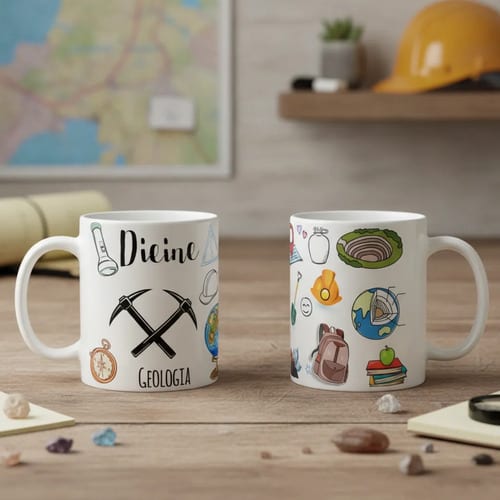 Caneca Presente Personalizado Geologia Profissão Geólogo - Profissões (Geólogo(a))