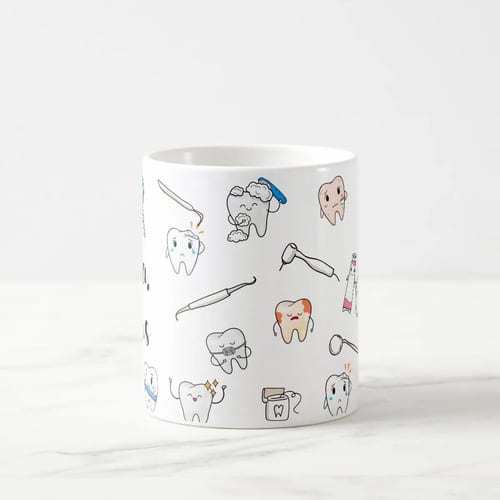 Caneca Personalizada Odontologia Formatura Dentista Nome