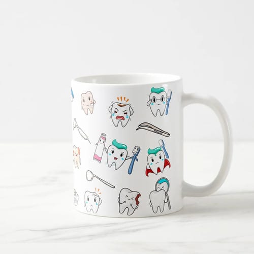 Caneca Personalizada Odontologia Formatura Dentista Nome