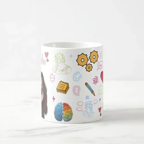 Caneca Profissão Psicológia Presente para Psicólogos