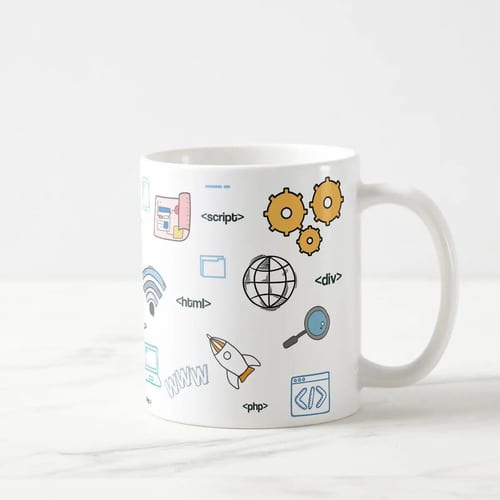 Caneca Profissão Presente Programador Tecnologia Com Nome