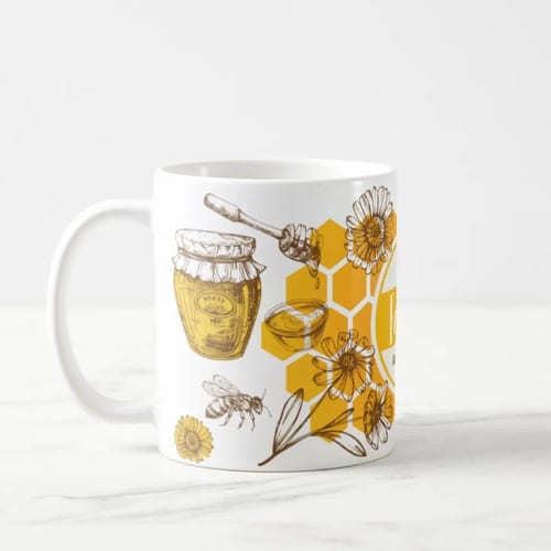 Caneca Personalizada Abelhas Apicultor Presente Criativo