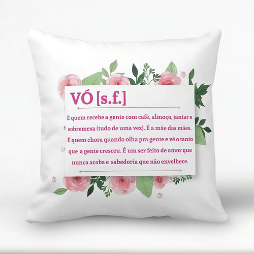 Almofada Decorativa Significado Avó
