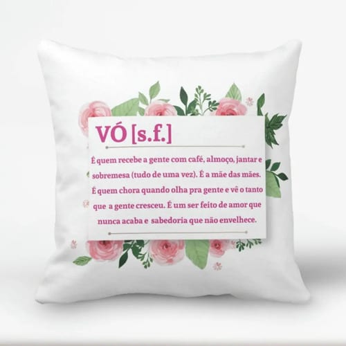 Almofada Decorativa Significado Avó