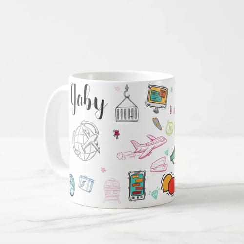 Caneca Presente Criativo Comércio Exterior COMEX