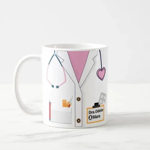 Caneca Medicina Clinico Geral Personalizada Com Nome