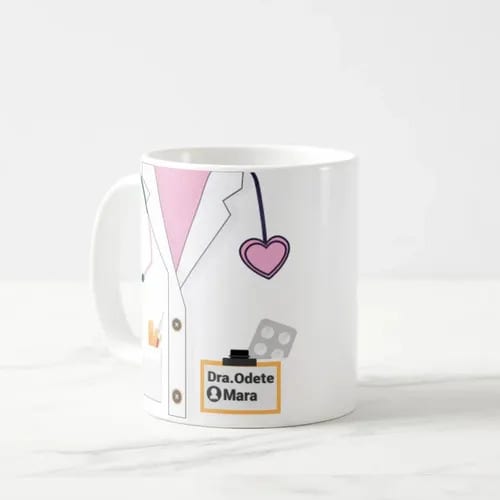 Caneca Medicina Clinico Geral Personalizada Com Nome