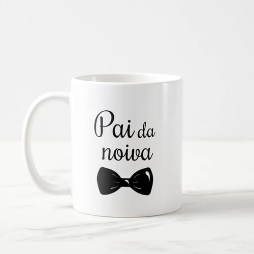 Conjunto 2 Canecas Personalizadas Para Pai Dos Noivos