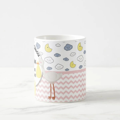Caneca Gravidez Presente Mãe Grávida Prepara o Colinho