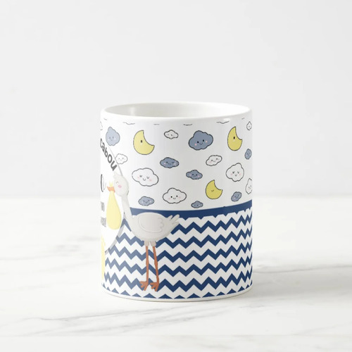 Caneca Gravidez Presente Pai Papai Prepara o Colinho