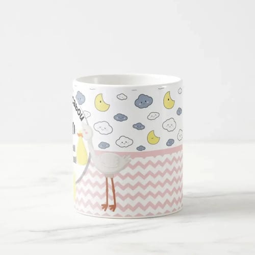 Caneca Gravidez Presente Tia Titia Prepara o Colinho