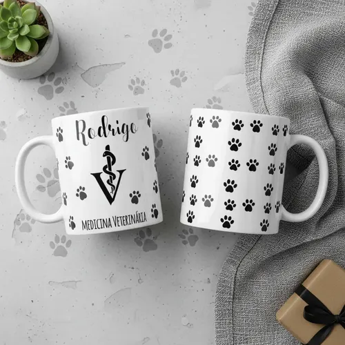 Caneca Profissão Medicina Veterinária Presente Veterinário
