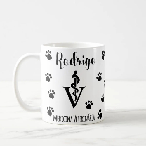 Caneca Profissão Medicina Veterinária Presente Veterinário