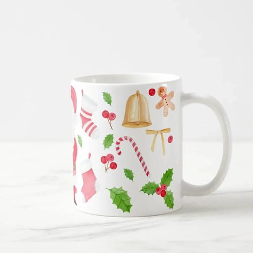 Caneca Personalizada Presente Primeiro Natal Como Tio Titio