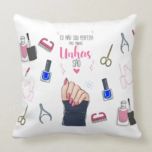 Almofada Decorativa Manicure