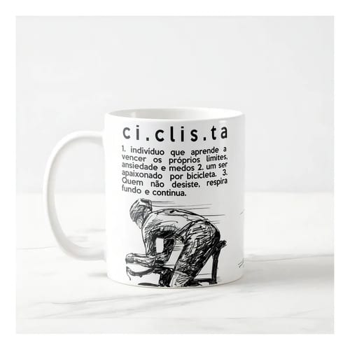 Caneca Ciclista Presente Criativo Significado Hobbies Bike Pronta Entrega
