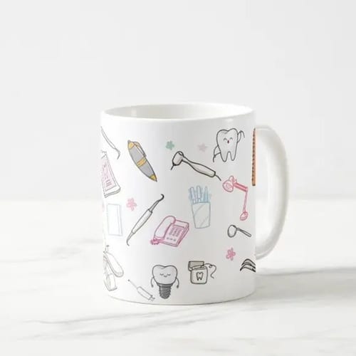 Caneca Personalizada Odontologia Presente Especial Dentista